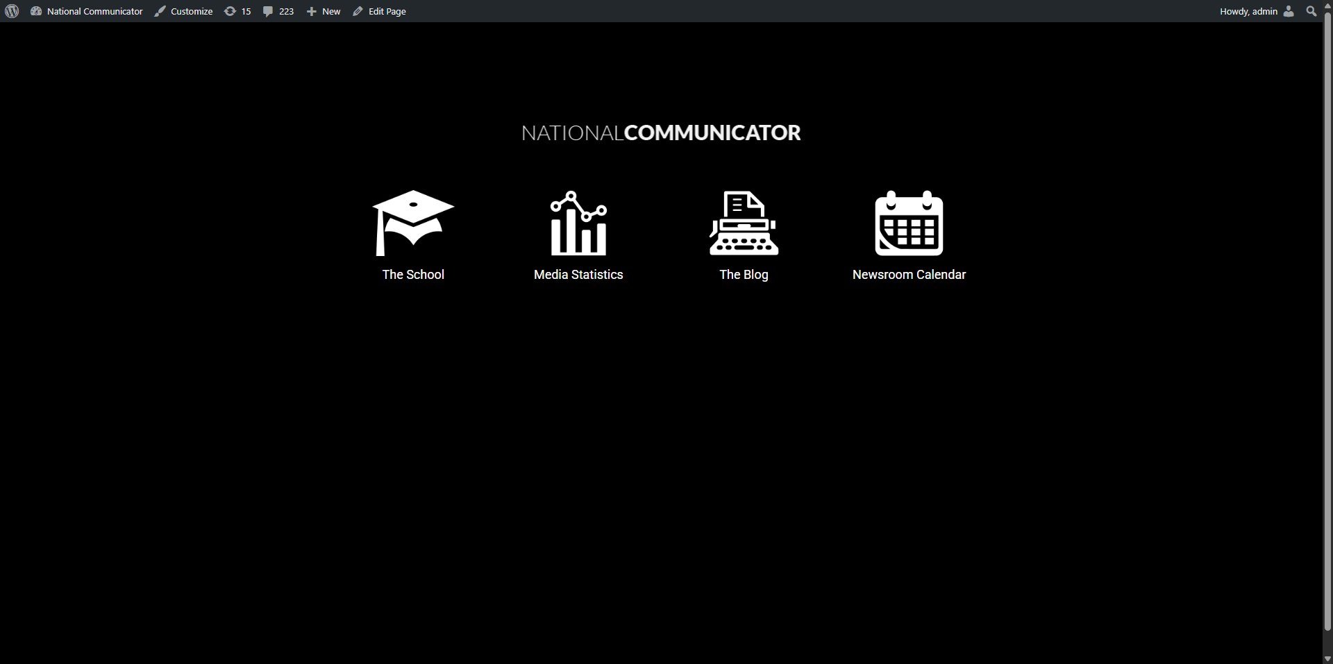 Teaching the tools of communication